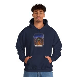 Gentle Giant Vintage Movie Poster Hoodie — Retro Monster Graphic Sweatshirt