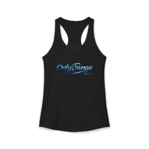 OnlyFangs Spoof Racerback Tank — Women's Graphic Tank Top