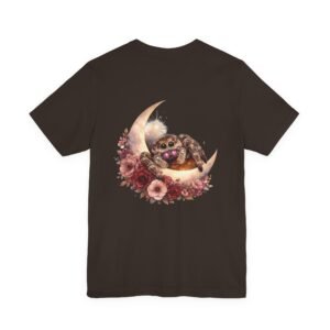 Jumping Spider Crescent Moon Tee — “Sorsha” Spoodies Moonlit Design