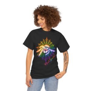 3090360599902851019_2048.jpg Rainbow Spider Web T-Shirt — Cute Spider with 'Wickedly Adorable' Design