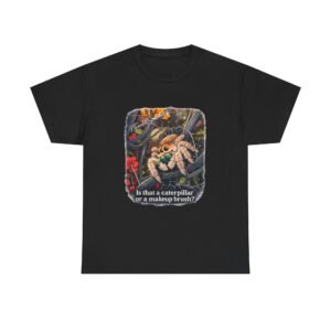 Jumping Spider 'Octokitty' T-Shirt — Hanako Investigates (Cute Arachnid Tee)